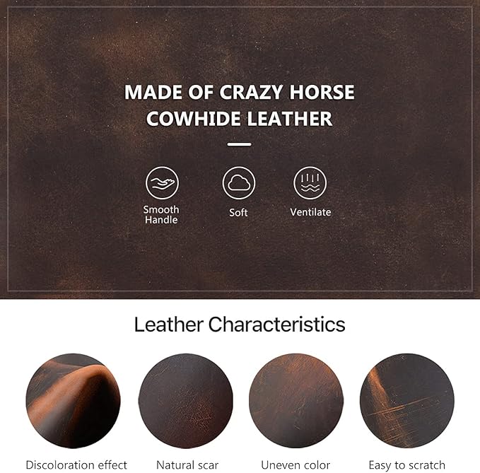 Top Grain Leather 16.2" Slim Laptop Zipper Folio Case Bag, Handmade & 2 Pockets, Compatible with MacBook Pro 16.2" A2485 M1 Max 15" Touch Bar A2141 A1707 Pro 16" Touch ID, Coffee 16.2 Inch