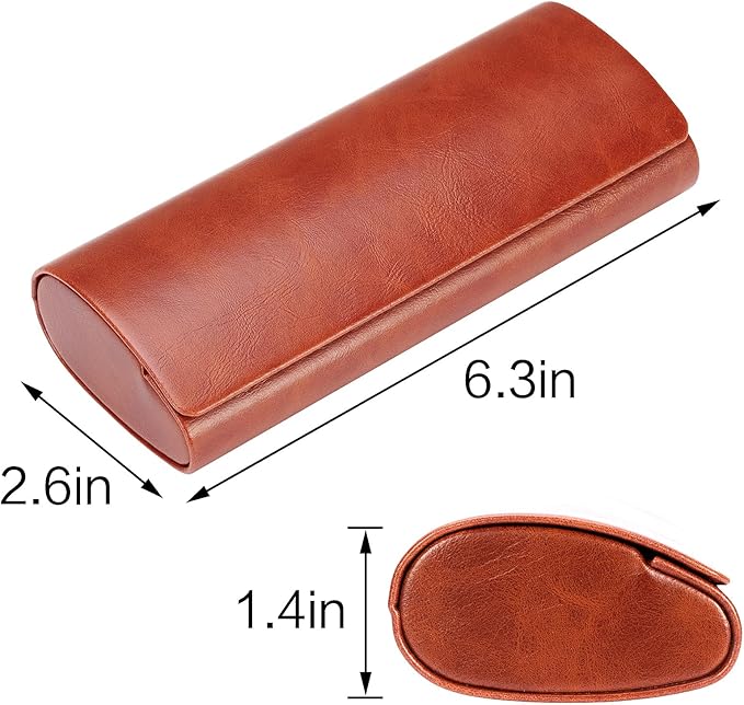 Vemiss Hard Shell Eyeglass Cases, Lightweight Portable Glasses Case for Women Men