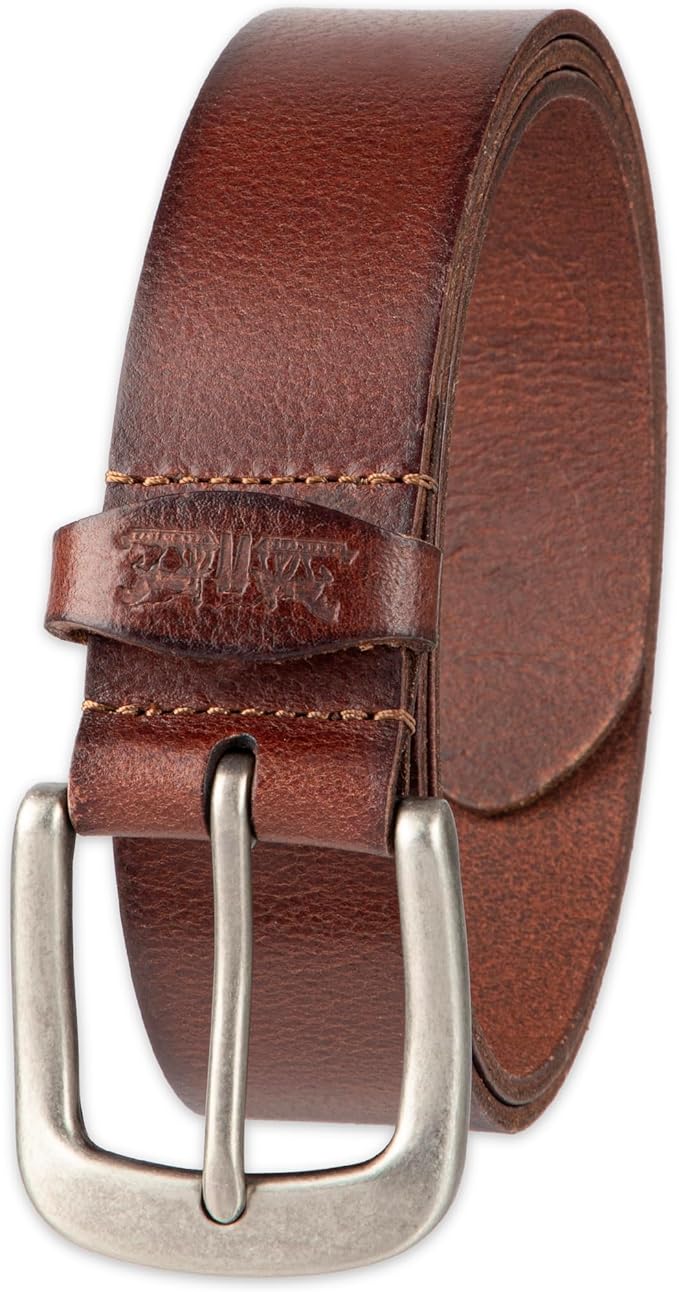 Levi’s Men’s Casual Leather Belt, Classic Strap for Jeans & Everyday Wear