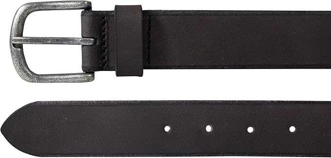 Lucky Brand Men's Jeans Leather Belt| Classic| Casual| Dress| Everyday| American Heritage| Genuine Leather| Metal Buckle