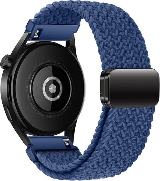 Mazoft Braided Sport Band Compatible with Samsung Galaxy Watch Band 7/FE/6/5/4/3 & Watch 5 Pro & 6/4 Classic &Gear S3/S2, 20mm & 22mm watch band for Samsung Watch 47mm 46mm 45mm 44mm 40mm 43/42/41mm