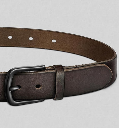 BULLIANT Men Belt Multi Pack,Leather Belt For Gift Men Golf Dress Casual Jean 7Holes 1 3/8"