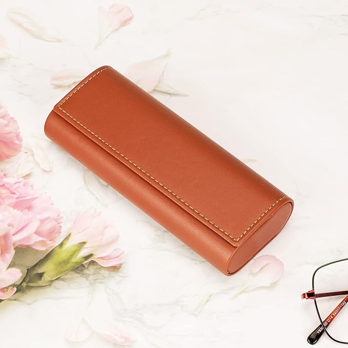 Vemiss Hard Shell Eyeglass Cases, Lightweight Portable Glasses Case for Women Men