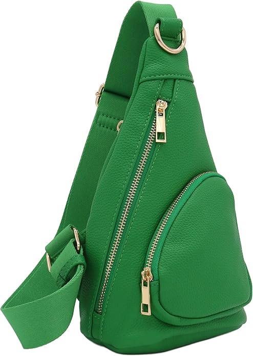 FashionPuzzle Compact Triangle Sling Bag | Compact