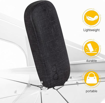 RayLove 3-Pack Hard Shell Eyeglasses Case Large Reading Glasses Hard Case