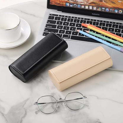 Sightor Glasses Case, 2 Pcs Eyeglasses Case Hard Shell Travel Sunglasses Case Reading Hard Glasses Cases for Women Men