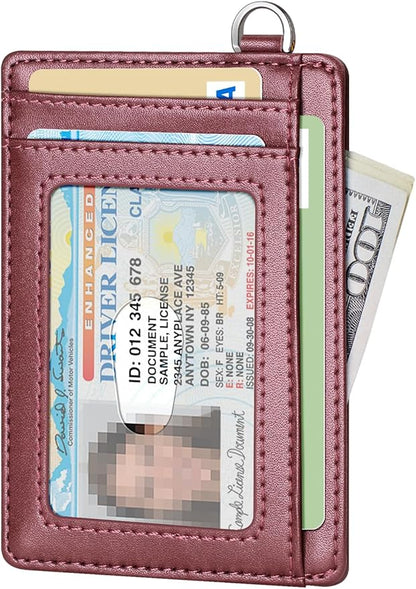 FurArt Slim Minimalist Wallet, Front Pocket Wallets, RFID Blocking, Credit Card Holder for Men