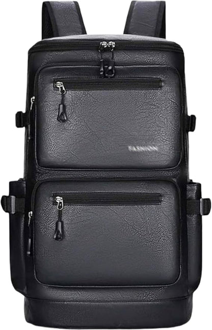 Travel Backpack For Business,Portable Travel Backpack,Lightweight Large Compartment Backpack, School Weekend Day Bag (Black,Large)