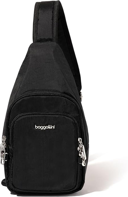 Baggallini womens Securtex Anti-theft Daytripper Sling