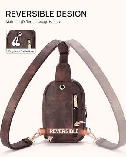 Telena Crossbody Bags for Women Leather Cross Body Sling Bag for Woman Travel