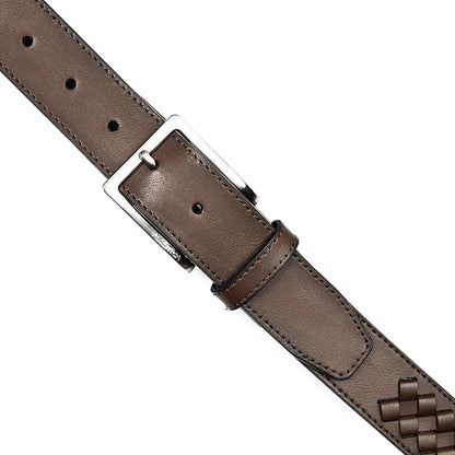 Nautica Men's Dress Leather Belt for Suits and Pants | Classic | Business | Fashion | Adjustable | Metal Buckle