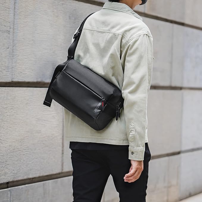 tomtoc Compact EDC Sling Bag 3L-10L, Minimalist Crossbody Bag Chest Shoulder Pack for Men Women, X-pac/Recycled Polyester