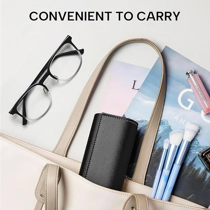Sightor Glasses Case, 2 Pcs Eyeglasses Case Hard Shell Travel Sunglasses Case Reading Hard Glasses Cases for Women Men
