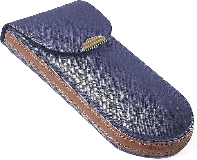[Amazon.co.jp Limited] Glasses Case, Semi-Hard, Vertical, Compact, Thin, Monocoque, Slim, Portable, Convenient
