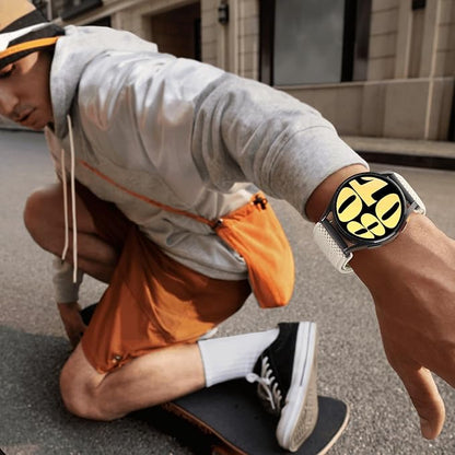 Runostrich 22mm Quick Release Elastic Band Compatible with Samsung Galaxy Watch 3 45mm/Garmin Venu 4 45mm/3 45mm/Venu 2/Vivoactive 4/Forerunner 570(47mm)/255/265/Amazfit Helio/Bip 6/5/Balance 2