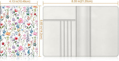 FINTIE Passport Holder, Slim Travel Wallet RFID Blocking Card Case Cover Passport Cover Protector Essentials with Credit Card Slots for Women/Men | Slim, RFID Blocking, Card Case Cover, Essentials, Credit Card Slots