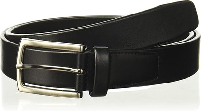 Perry Ellis Men's Tubular Leather Dress Belt