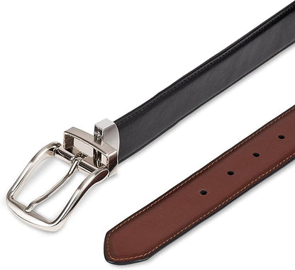 Amazon Essentials Men's Reversible Dress Belt