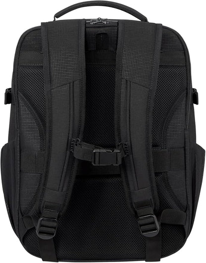 Samsonite Roader Cabin Backpack 40 x 30 x 20 cm Hand Luggage for Ryanair, Wizz Air & Vueling, Underseat Bag with Laptop Compartment 15.6 Inches, 26 L, 0.70 kg, Black (Deep Black)
