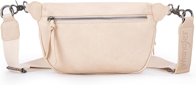 Wrangler Crossbody Bags for Women Large Fanny Packs Bum Bag Travel Belt Bags Sling Purse