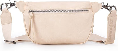 Wrangler Crossbody Bags for Women Large Fanny Packs Bum Bag Travel Belt Bags Sling Purse