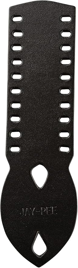 Jay-Pee Police Citation Bar and Badge Holder Ten Bars Genuine Leather Black