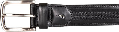 Nautica Men's Dress Leather Belt for Suits and Pants | Classic | Business | Fashion | Adjustable | Metal Buckle