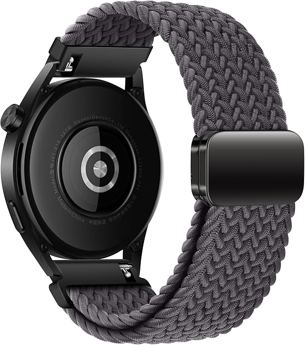 Mazoft Braided Sport Band Compatible with Samsung Galaxy Watch Band 7/FE/6/5/4/3 & Watch 5 Pro & 6/4 Classic &Gear S3/S2, 20mm & 22mm watch band for Samsung Watch 47mm 46mm 45mm 44mm 40mm 43/42/41mm