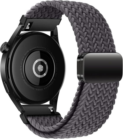 Mazoft Braided Sport Band Compatible with Samsung Galaxy Watch Band 7/FE/6/5/4/3 & Watch 5 Pro & 6/4 Classic &Gear S3/S2, 20mm & 22mm watch band for Samsung Watch 47mm 46mm 45mm 44mm 40mm 43/42/41mm