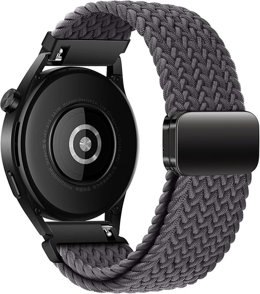 Mazoft Braided Sport Band Compatible with Samsung Galaxy Watch Band 7/FE/6/5/4/3 & Watch 5 Pro & 6/4 Classic &Gear S3/S2, 20mm & 22mm watch band for Samsung Watch 47mm 46mm 45mm 44mm 40mm 43/42/41mm