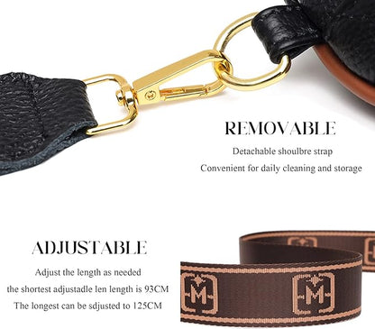 Eslcorri Small Crossbody Sling Bag for Women Trendy - Fanny Packs Leather Chest Belt Bum Bag Anti Theft Purse for Travel