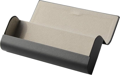 Hard Shell Eyeglasses Case Protective Glasses Case for Men and Women Linen Fabric