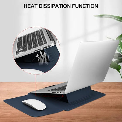 HoYiXi 17.3 inch Laptop Sleeve Case for Essential 17/ TPN-I139_320M3AV(2023/2025)/Pavilion Envy 17,Compatible with IdeaPad/LG Gram/ASUS/Dell/ROG Strix/Acer 17''-17.3'' Laptop Bag, Blue