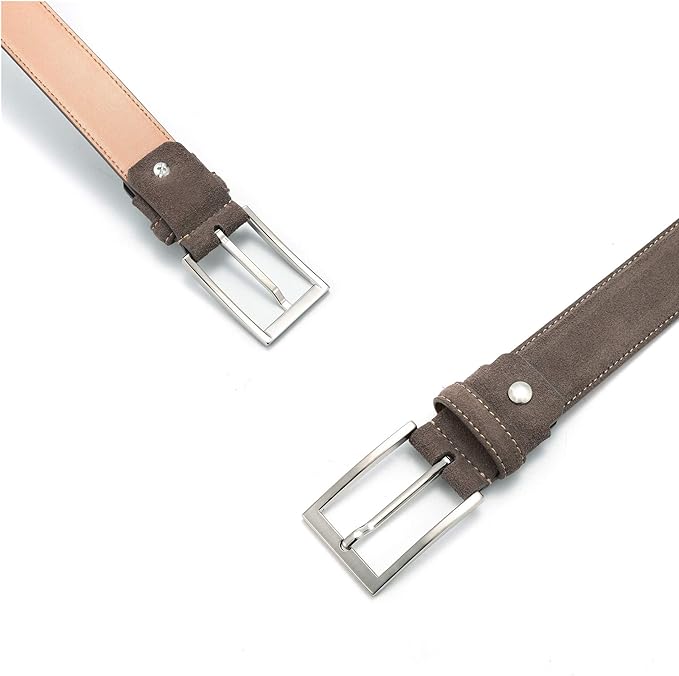 Men's Suede Leather Belt