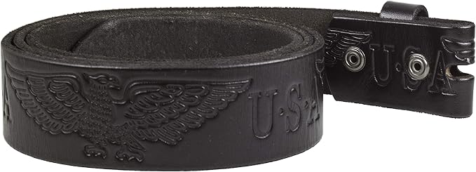 Gelante Genuine Full Grain Leather Belt Strap without Belt Buckle