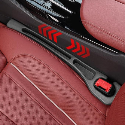 YLXGT Car Seat Gap Filler Organizer Universal for Car SUV Truck Accessories Seat Gap Plug Blocker with Storage Slot Black 2 Pack