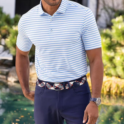 XZQTIVE Braided Belt Stretch Belt for Men and Women Multicolored Woven Golf Belt Elastic Jean Belts