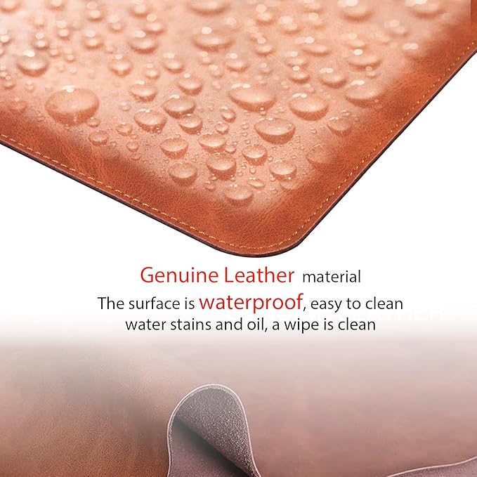 Leather Laptop Sleeve 14 Inch for MacBook Pro 14 Inch M5 M4 M3 M2 M1 Pro/Max Case,Premium Protective Case Cover with Magnetic Closure-Brown