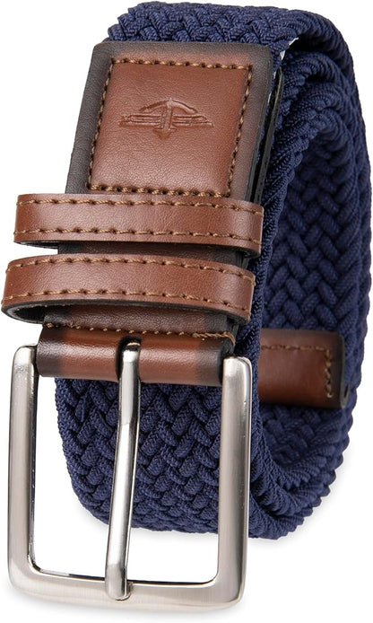 Dockers Men's 1 3/8 in. Stretch Fabric Braided Belt