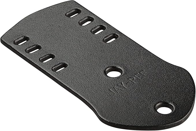 Jay-Pee Police Citation Bar and Badge Holder Four Bars Genuine Leather Black
