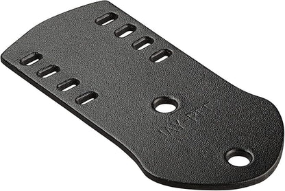 Jay-Pee Police Citation Bar and Badge Holder Four Bars Genuine Leather Black