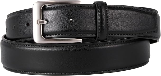 VATAN Men's Genuine Leather Dress Belts, Handmade Classic Every Day Leather Jeans Belt for Men Work Business Casual