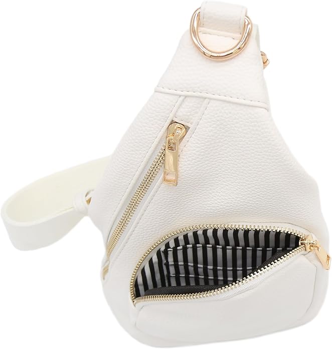 FashionPuzzle Compact Triangle Sling Bag | Compact