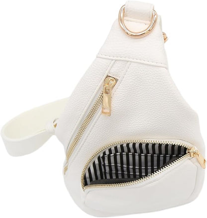 FashionPuzzle Compact Triangle Sling Bag | Compact