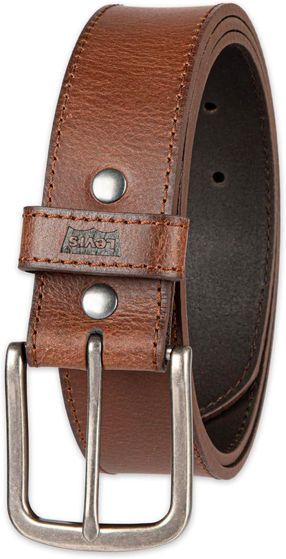 Levi’s Men’s Casual Leather Belt, Classic Strap for Jeans & Everyday Wear
