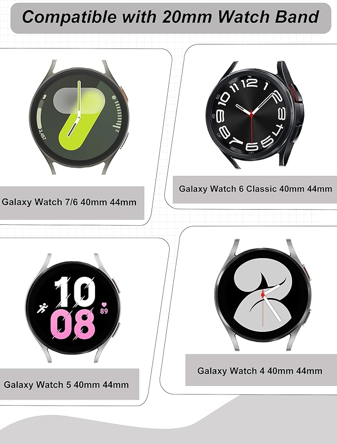 EACHE Stainless Steel Mesh Watch Band for Men Women, Quick Release Mesh Watch Straps 12mm 14mm 16mm 18mm 20mm 22mm