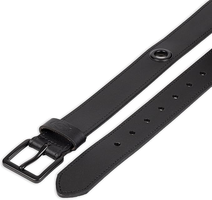 Dickies mens Genuine Leather Belt – Durable Casual Style, Regular & Big and Tall Sizes