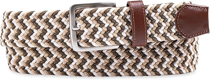Dockers Men's 1 3/8 in. Stretch Fabric Braided Belt