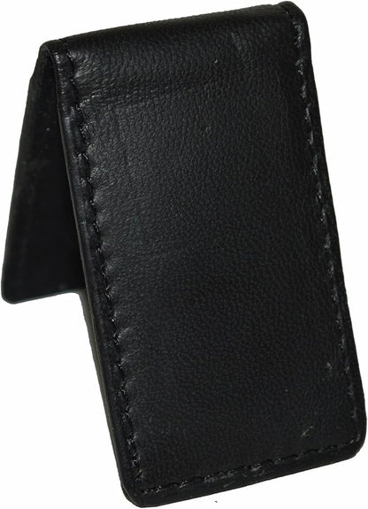 LB LEATHERBOSS Men's New Leather Strong Magnetic Money Clip