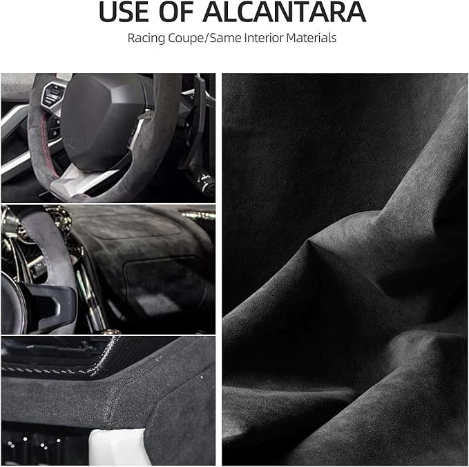BETTERHUMZ Car Eyeglasses Holder Storage Case Compatible with BMW 5 6 GT X5 X6 Serie E60 E70 E71 G30 G38 525i 530i 540i for Alcantara Sunglasses Organizer Box Accessories (NAPA leather)